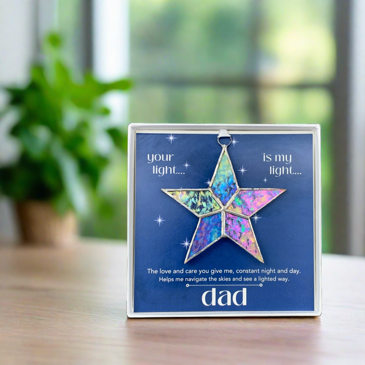 Gift for dad with meaningful sentiment.
