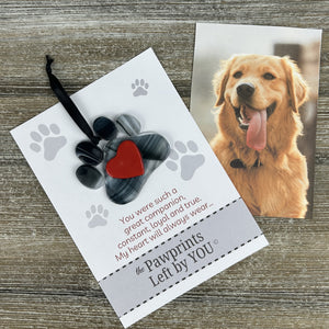 3 of 5:Pet sympathy poem and ornament for a bereaved dog.