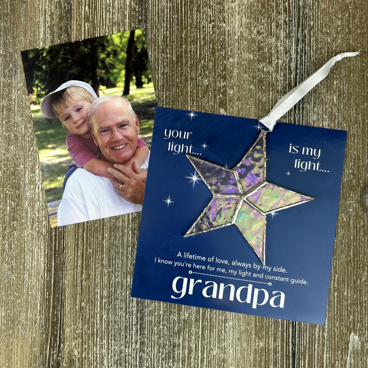 Gift for Grandpa from a grandson or granddaughter.