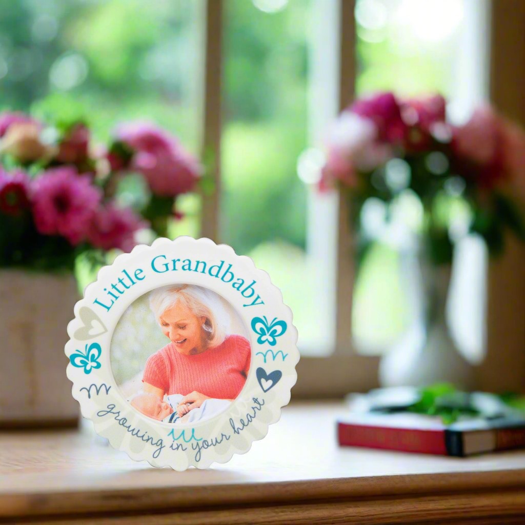 Little Grandbaby Frame on a desk