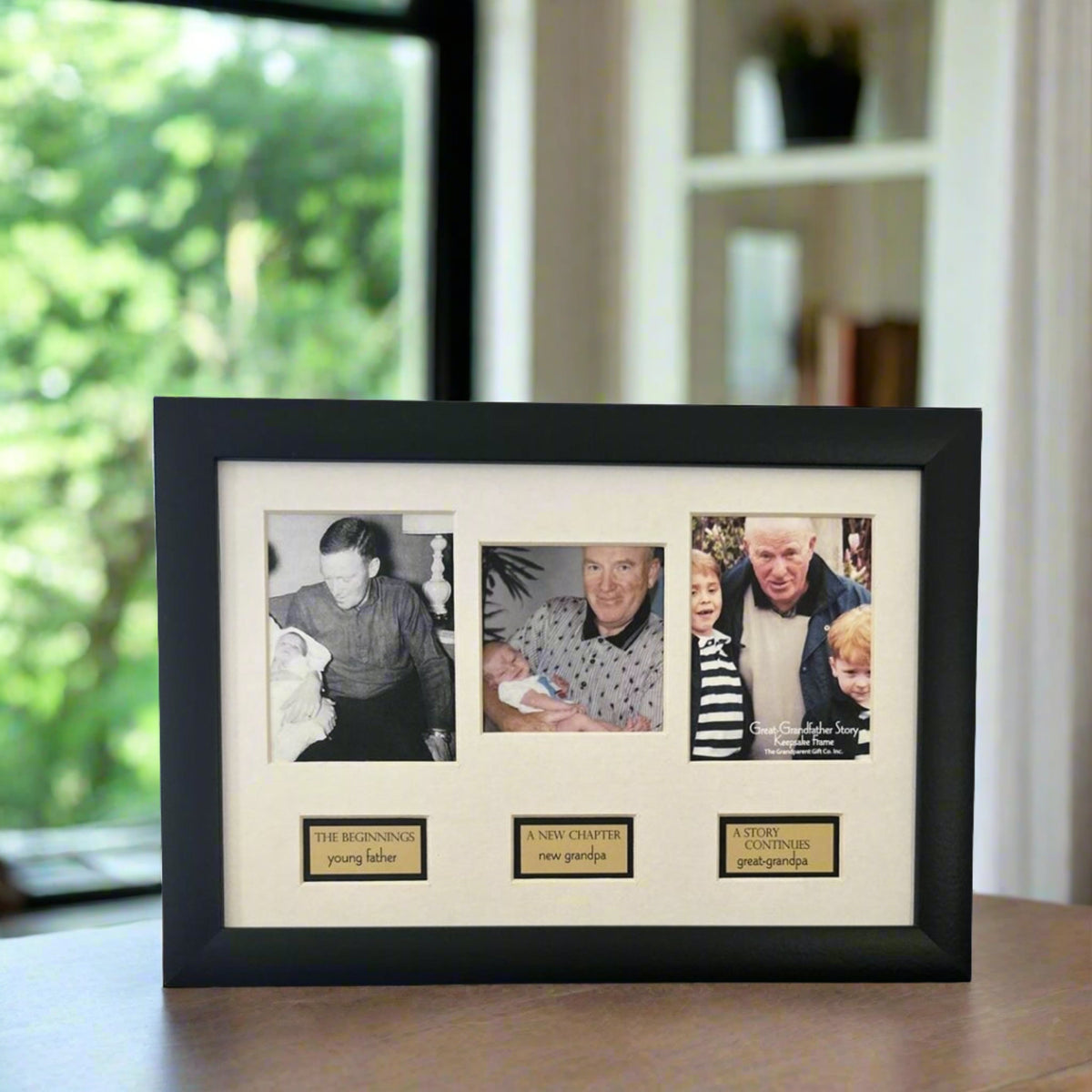 Great-Grandpa Gift: Life Story Photo Frame
