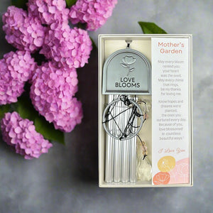 6 of 6:The windchime comes in a high-quality box with the Mother's Garden poem.