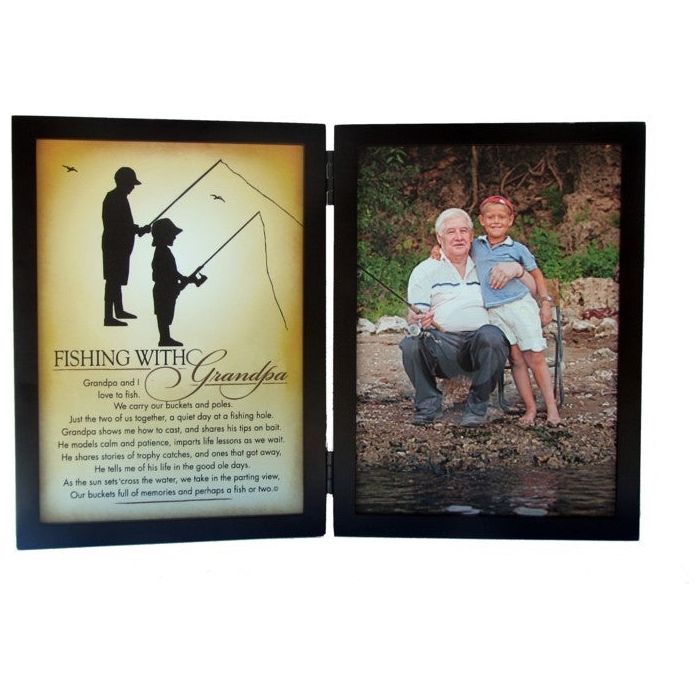 Fishing with Grandpa Frame - The Grandparent Gift Co.